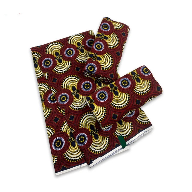 Popular African 100% Polyester Double-Sided Pagne African Wax Print Fabric  - China Wax Fabric and Batik Fabric price