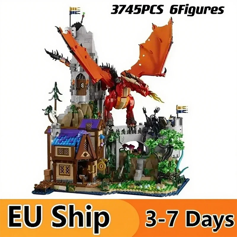 Dungeons & Dragons: Opowieść czerwonego smoka z klocków z EU za $77.97 / ~293zł