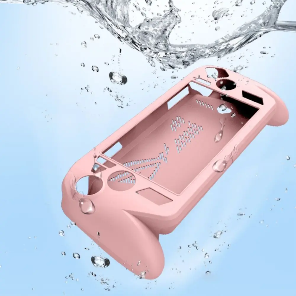 New Silicone Handheld Game Console Case Soft Shockproof Protective Cover Anti Slip Ergonomic Host Shell for ROG Xbox ally X