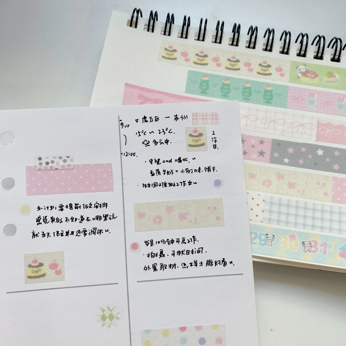 Charming Kawaii Panda Washi Tape for DIY Crafts & Scrapbooking