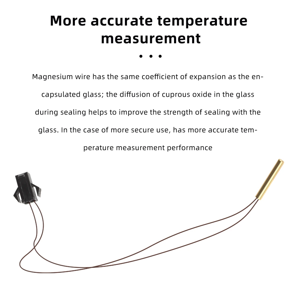 24V 65W Heater Cartridge + 300°C NTC Thermistor – Compatible With Voron 3D Printer Hotend – High Temp Heater & Sensor Set