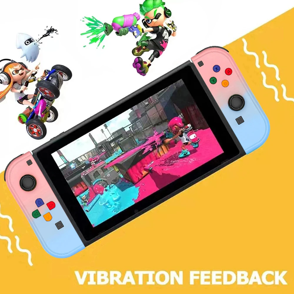 Joy Pad Joycons Gamepad For Nintendo Switch Bluetooth Wireless Controller Joystick With Trubo Video Game Consoles_voghion.com