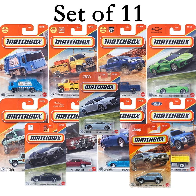 Voiture Miniature Hot Wheels – Ford Escort 2025 – Échelle 1:64 – Neuf Sous Carte Bleue – Collection Matchbox
