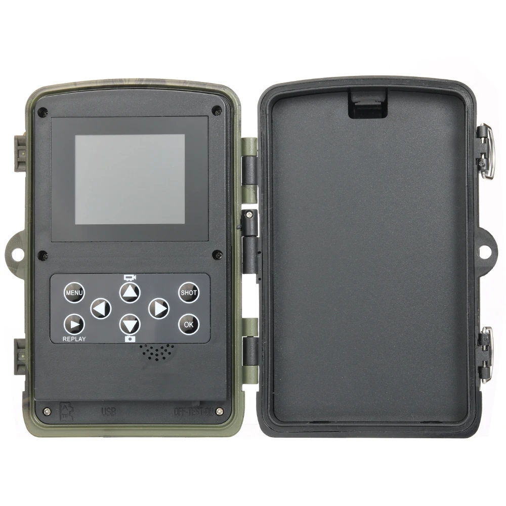Suntekcam HC-801A Hunting Camera With 5000Mah Lithium Battery 16MP 64GB Trail Camera IP65 Photo Traps 0.3s 940nm Wild