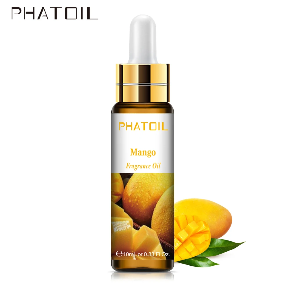 Acquista PHATOIL 10ml Fragola Ciliegia Anguria Frutta Olio essenziale per  profumi fai da te Candela Spa Massaggio corpo Cocco Mango Frutto della  passione Puro Aroma Olio