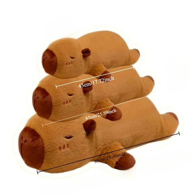 Kawaii Capybara Plush Soft Nap Pillow 3