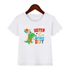 Dinosaur Matching Family Birthday Tee One-a-saurus Rex/ Two-a-saurus Rex/ Three Rex Dino Family Shirts Birthday Boy T-shirt 2