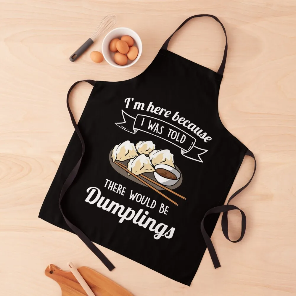 

Dumplings funny saying Apron Home Cleaning Home and kitchen products Smock for hairdressing Apron