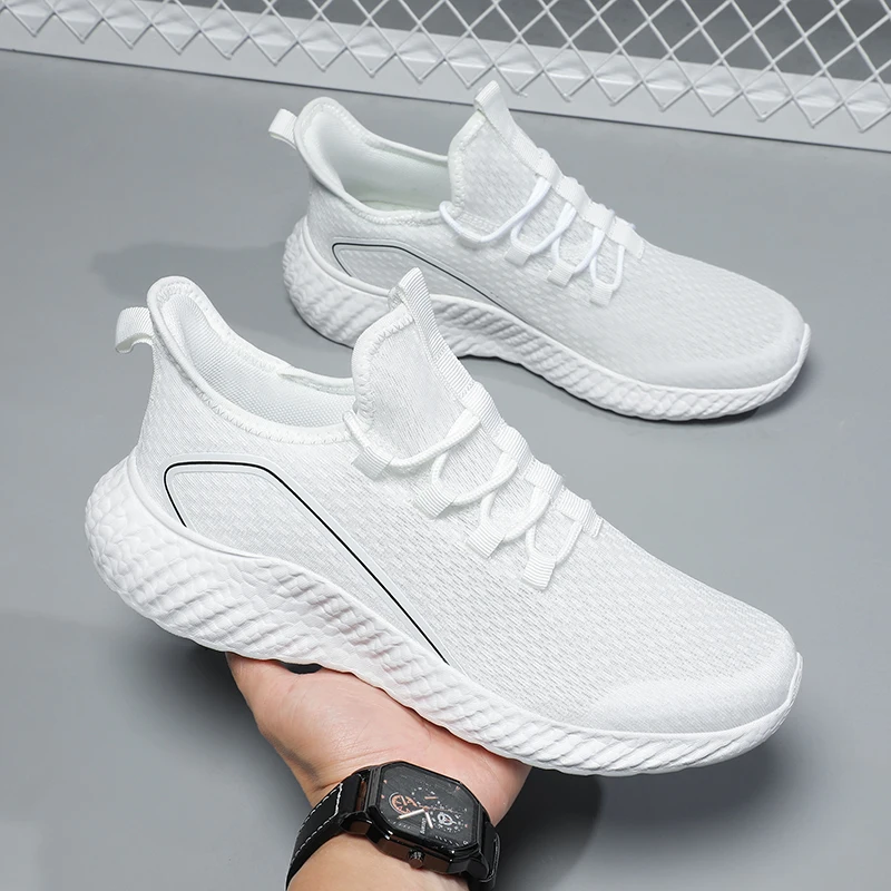 

Men Sneaker Breathable Mesh Male Running Shoes Footwear Outdoor Jogging Walking Sport Sneakers for Man Chaussure Homme Plus39-48