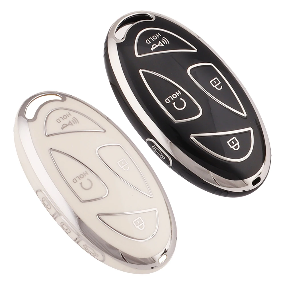 

For Hyundai Grand Prix GN7 IONIQ6 Nuovo Kona TPU Car Remote Key Fob Case Cover Car Key Case Protector