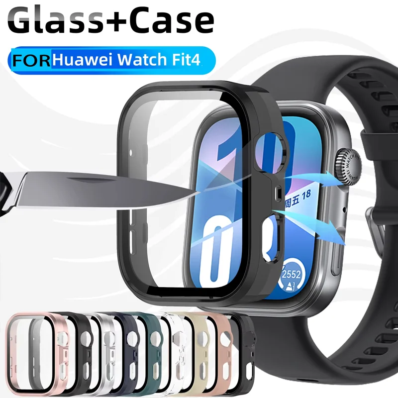 Ultra Thin Matte Hard PC Bumper Case with Built-in Glass - Anti-Fingerprint & Scratch Resistant