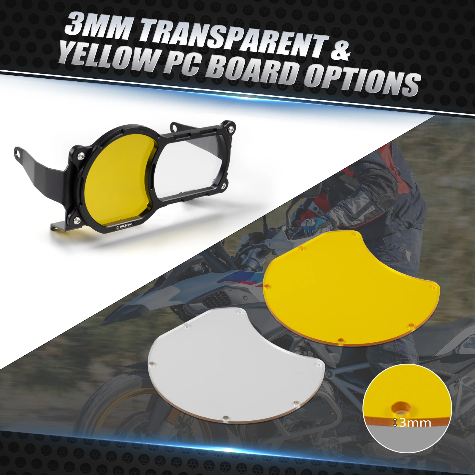 Für BMW R1250GS Adventure 2020-2024 Scheinwerferschutz-Abdeckungsschutz R1250GS R1250GS 2020-2023 R1250 GSA R1250GS ADV 2020-2024 – Detail 9