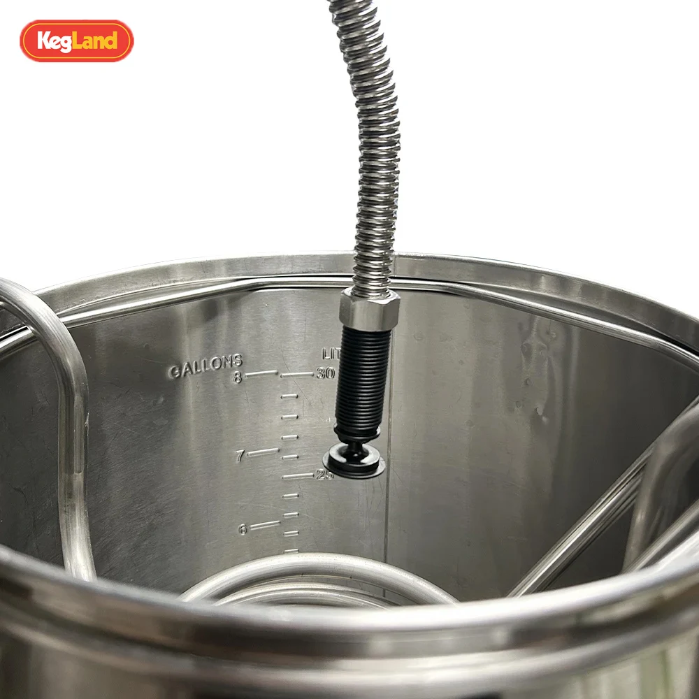 KegLand Brewzilla - Sargent Sparge Head Espalhador de mosto y aireador Frasco de cerveza Accesorio de elaboración casera