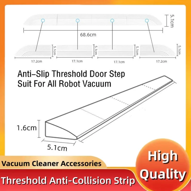 Türschwellen leiste 1,6 Zentimeter Höhe für alle Roboter Staubsauger  Ersatzteile Zubehör Tür rampen