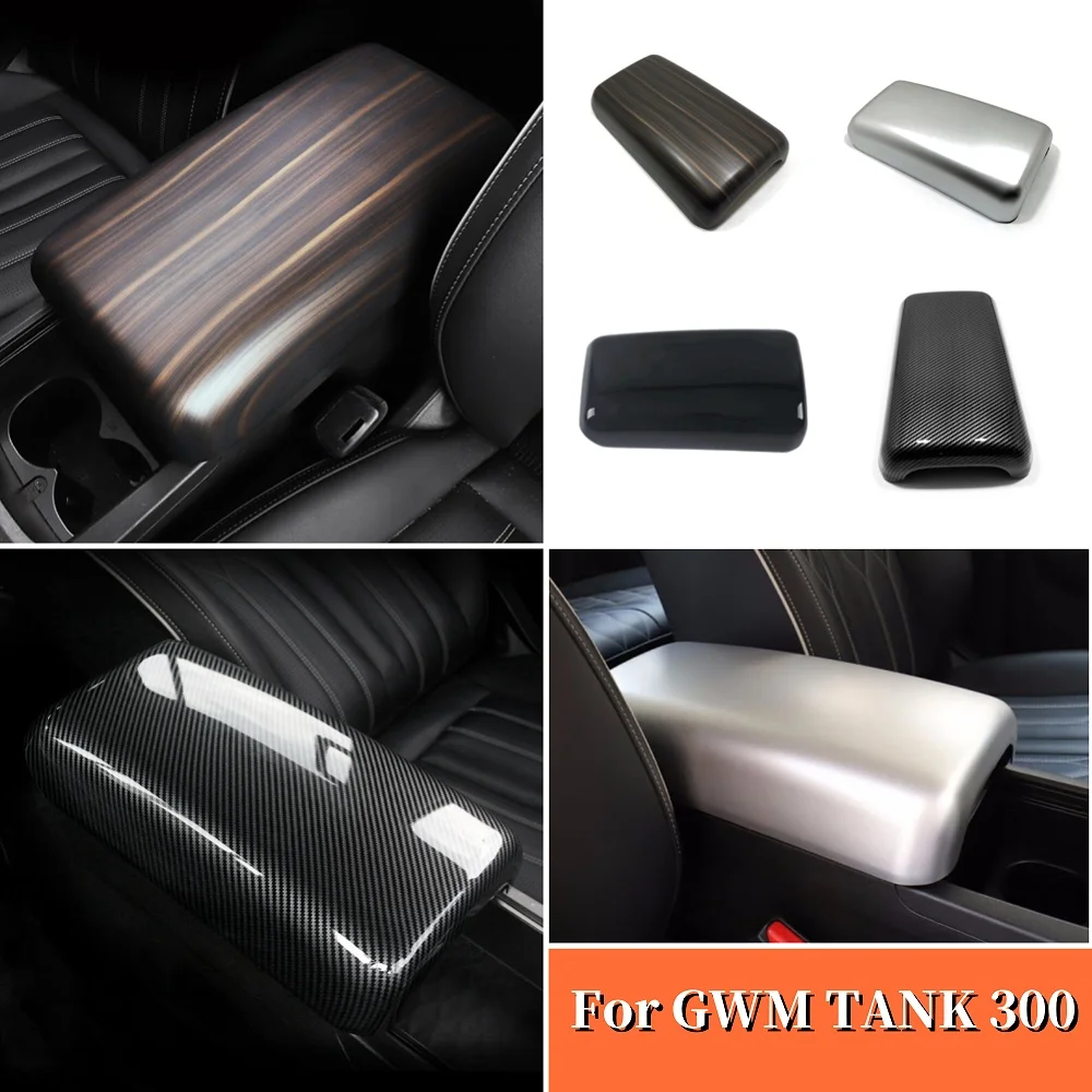 

For GWM Great Wall Tank 300 2022 2023 RHD LHD Center Console Armrest Box Cap Cover Trim Inner Decor Anti-Scratch Accessories