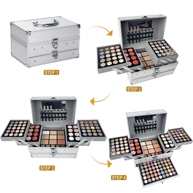 132 Color All in One Makeup Kit,Professional Makeup Case for Women Full  Kit,Makeup Palette,Multicolor Eyeshadow Set,Include