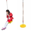 2pcs Children's Outdoor Tree Hanging Disc Rope Swing + Ladder Garden Park Playground Toy Kids Exercise Fitness Equipment 5