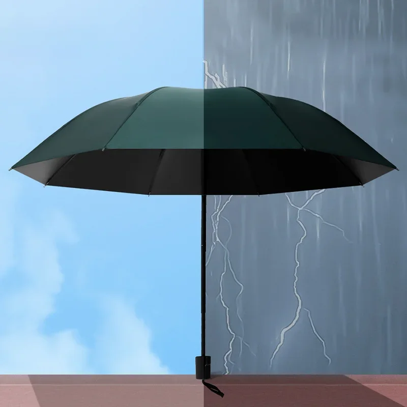 Folding 8-bone Automatic Sun Umbrella for Men Women