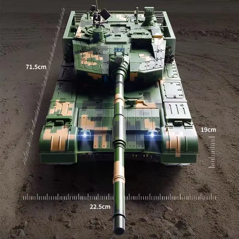 Metal Track Remote Control Tank Toy for Kids
