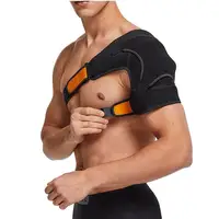 Adjustable Left/Right Shoulder Support Compression Shoulder Brace Warmer Protector Strap Guard for Torn Rotator Cuff Joint Pain 1