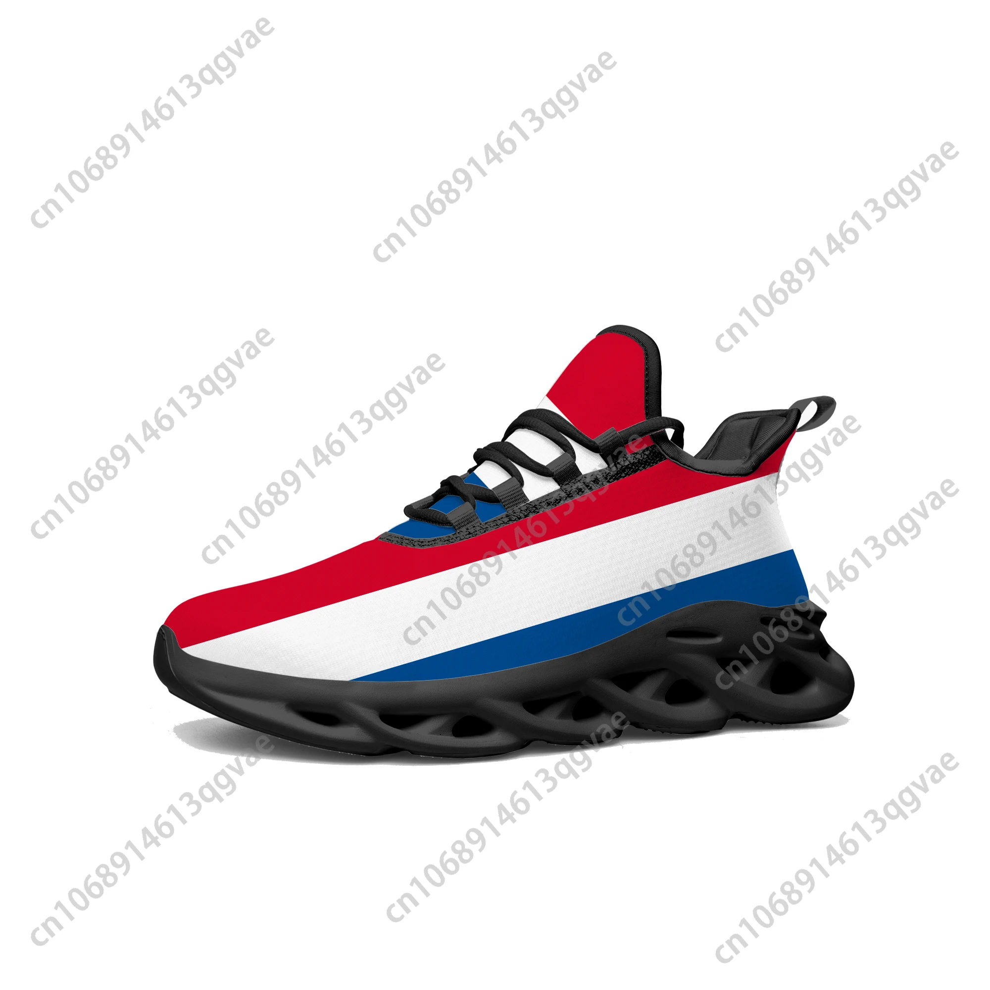 

Dutch Flag Flats Sneakers Mens Womens Aaron Sports Running Sneaker Lace Up Mesh Footwear Netherlands Tailor-made Shoe Black