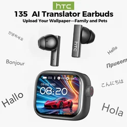 Ultra HD Sound Bluetooth TWS Sports Wireless Earbuds with AI Translation & Noise Reduction Mic (Gray)