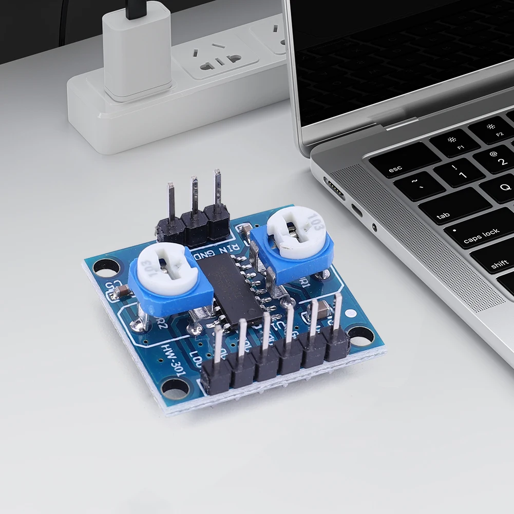 PAM8406 Digital Amplifier Board with Volume Potentiometer 2x5W Mini Amplifier Board Dual Channel 2.5-5V for Electronic Devices