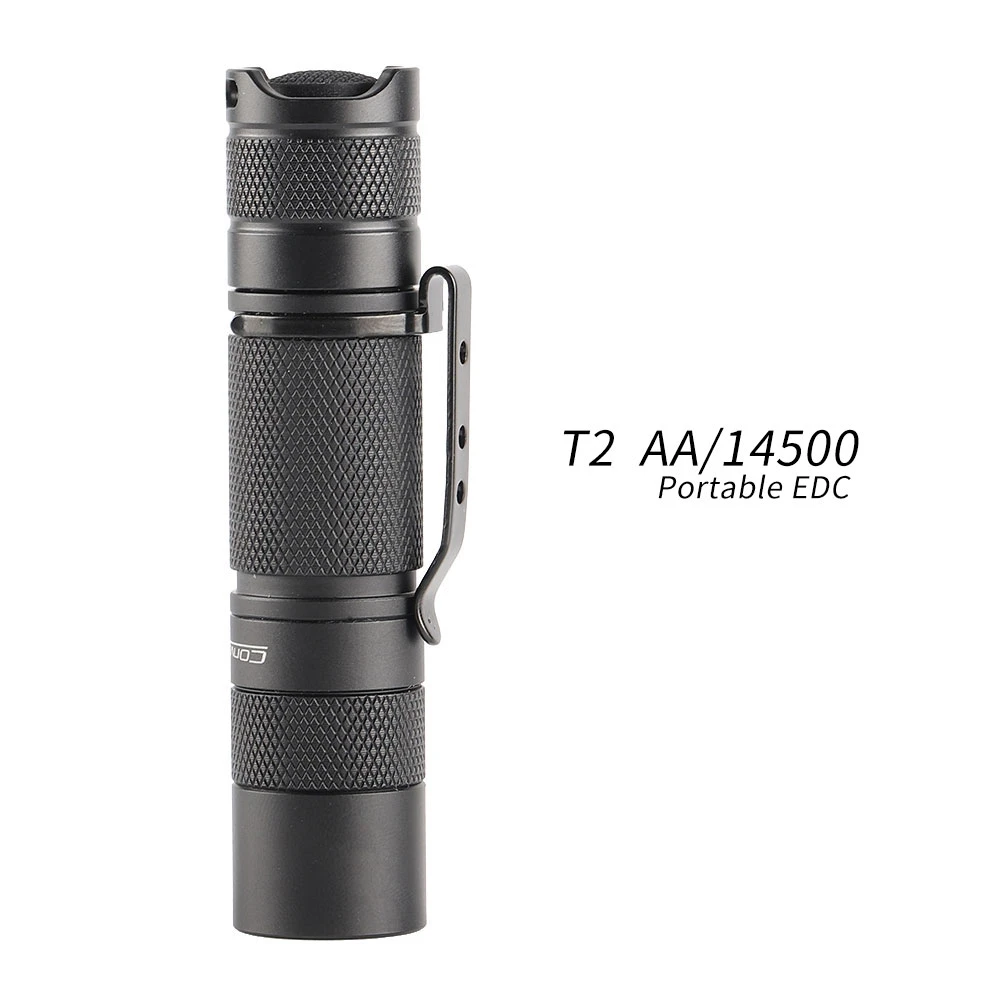 led torch convoy T2 with 219c / xpg2 /  LH351D 519A,  AA / 14500 version flashlight torch laser