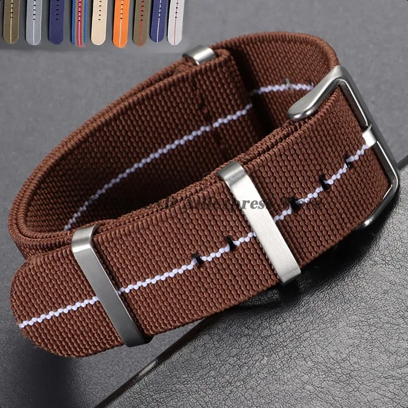 Elastic Nylon Woven Watch Strap Bracelet