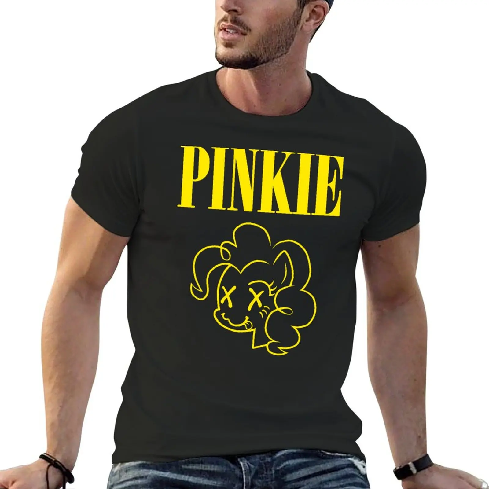 

YELLOW HORSE T-Shirt summer tops custom t shirt vintage anime shirt plus size clothes Men's t-shirts
