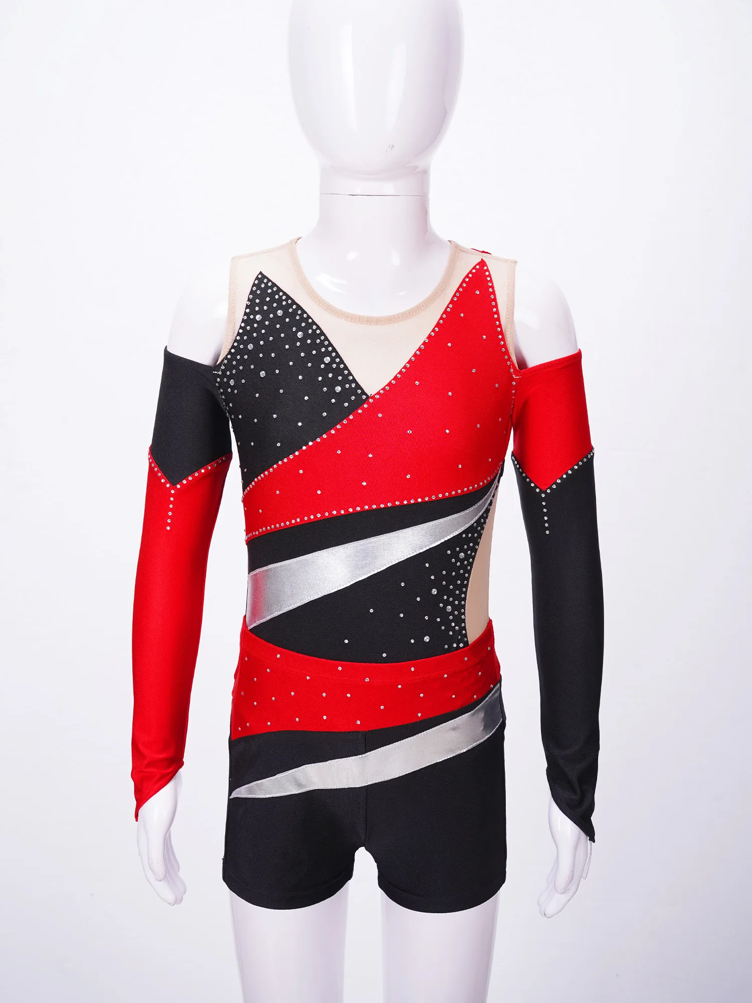 Kids Girls Figure Skating Dance Leotards