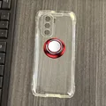 Clear Tpu B Red