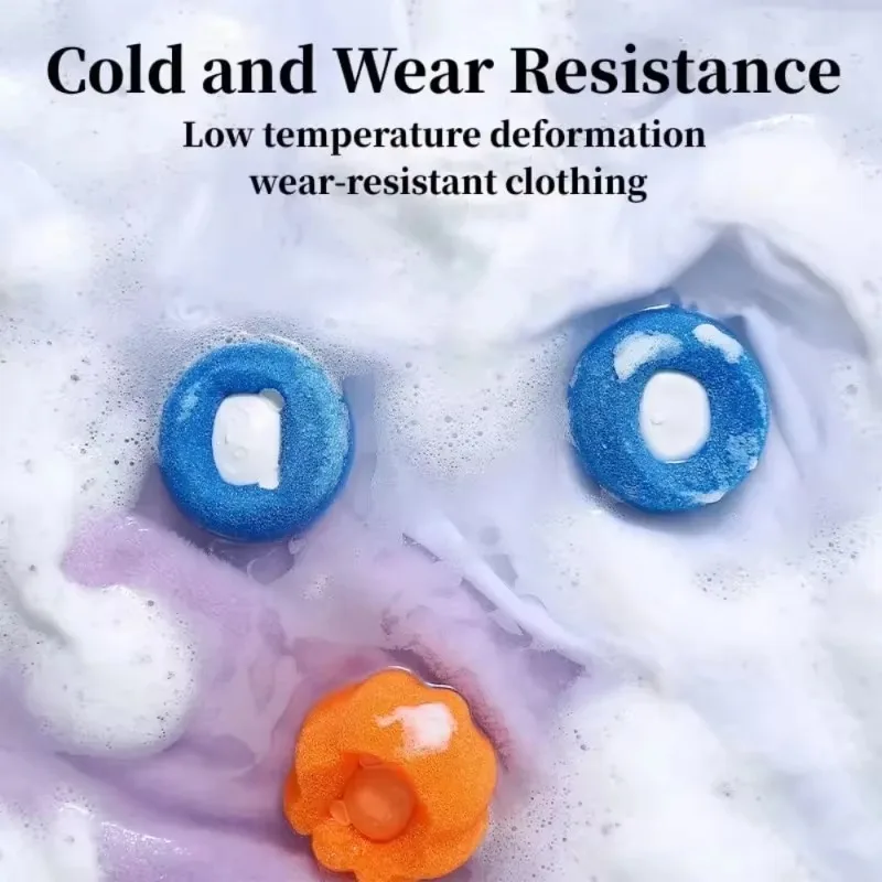 New 6 PCS Hair Remover Ball Reusable Clothes Anti-Tangle Hair Catcher Laundry Balls Washing Cleaning Balls for Pet Hair Remover