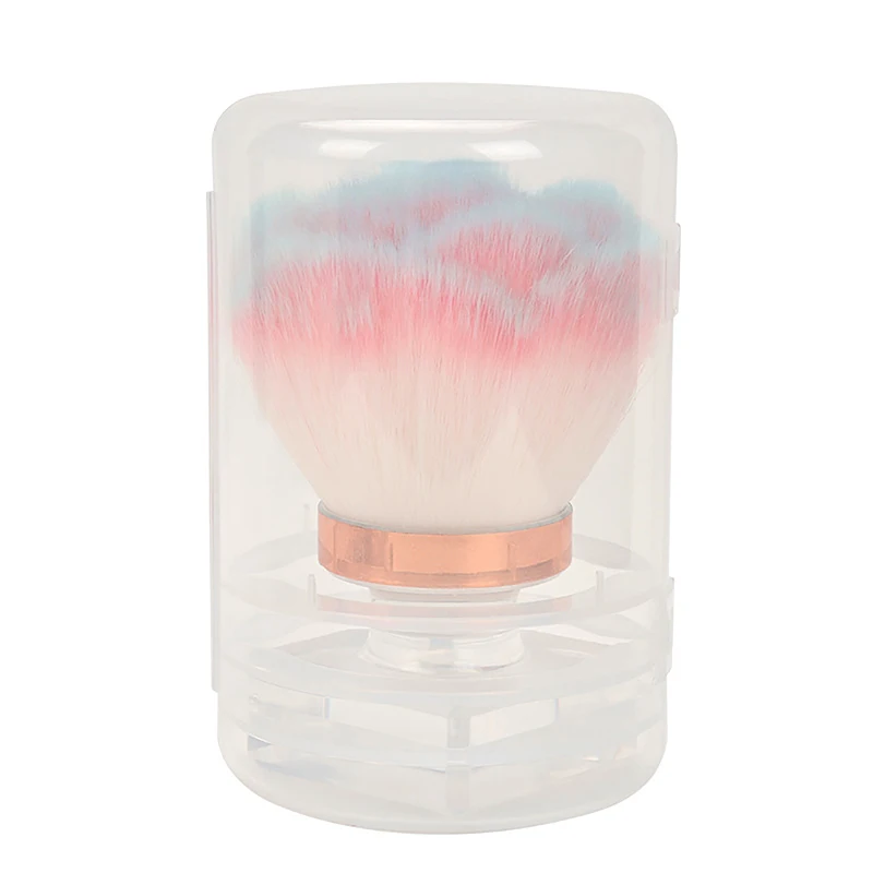 1Pcs Nail Dust Cleaning Brush with Box