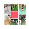 10Pcs Outdoor Funny Physical Training Sport Lattice Jump Rings Portable Football Soccer Speed Agility Training Rings