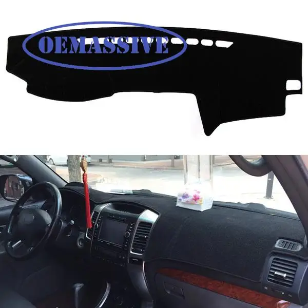 OEMASSIVE FIT FOR 2003-2006 2007 2008 2009 TOYOTA PRADO DASHBOARD COVER DASH MAT PAD SUN SHADE DASH BOARD COVER CARPET MAT
