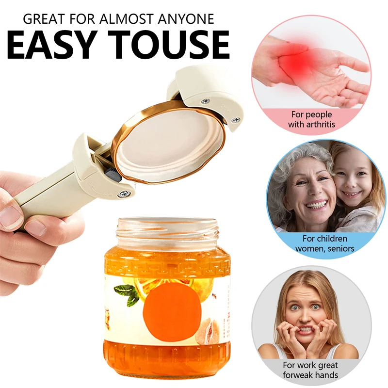 Multi-Function Bottle Opener Retractable Stainless Steel Labor-Saving Kitchen Tools Glass Jars Beer Cap Opener Magnetic Suction 3