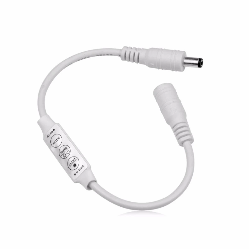 LED Controller Dimmer DC 12V-24V Mini 3Key Controller Single Color LED Strip Control Switch For 5050 2835 Strip Light Dimmable led strip controller led dimmer switch led dimmer controller led strip switch