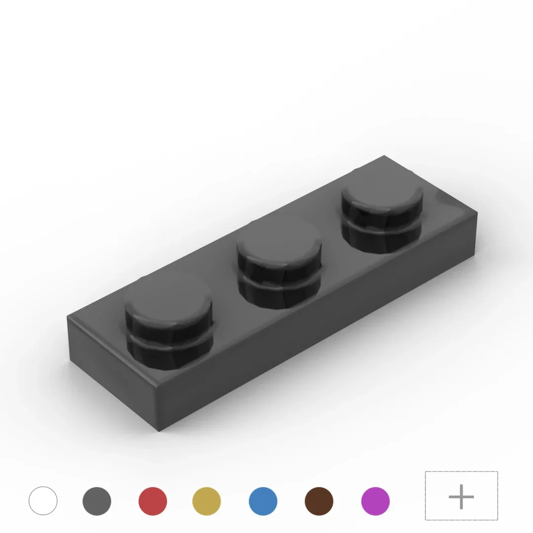 

160PCS Part Compatible with 3623 1x3 Plate Board Building Blocks Bricks Kit Part High-Tech Education Toy For Kids Birthday Gift