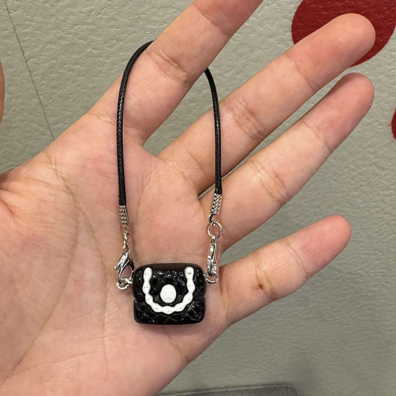 Doll Mini Bag Dress Up Plush Toy For 15/17cm Doll Accessories Dollhouse Hanging Neck Accessories Schoolbag Pendant