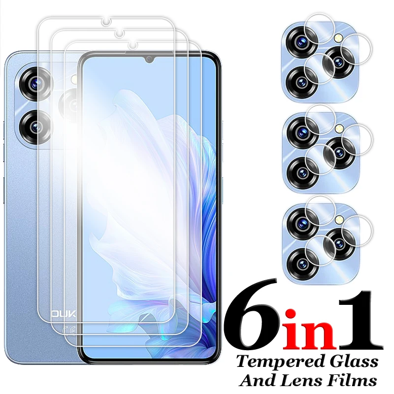 For Oukitel C50 Glass 6.8 inch Full Glue Transparent Screen Protector For Oukitel C50 Tempered Glass For Oukitel C50 Lens Film