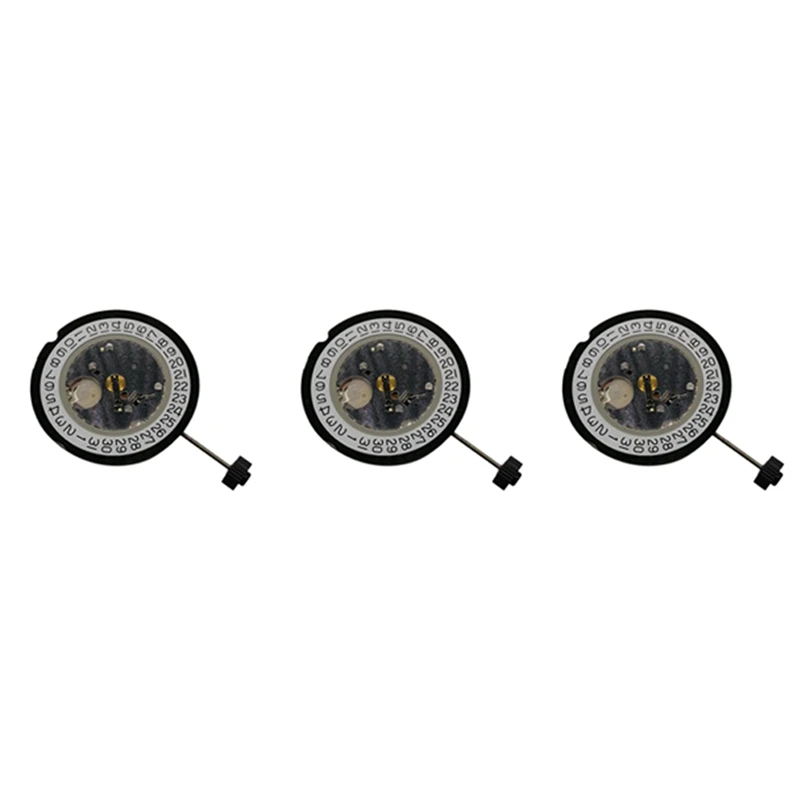 

3X Quartz Crystal Watch Movement For Ronda 515 Movement Replacement Watches Repair Tool Parts