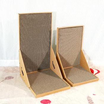 L-Shaped Cat Scratching Post 1