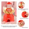 Mini Candy Machine Dispenser Kid Pretend Play Vending Machine Coin Money Saving Box Piggy Bank for Birthday Gift kids Favor 2