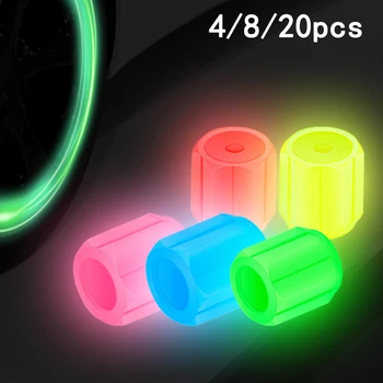 Luminous Tire Valve Caps 1