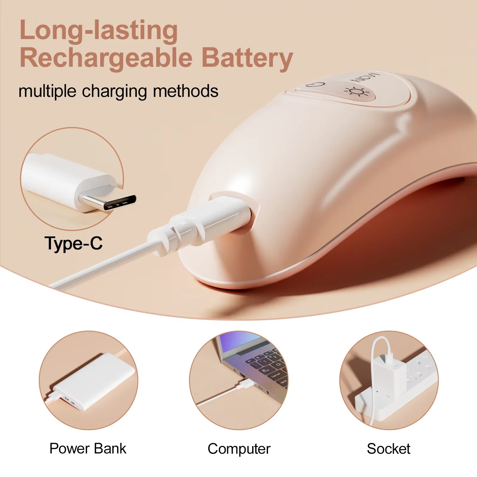 NCVI Warming Lactation Massager, 2 Vibration & Heating Modes, Breastfeeding Support For Clogged Ducts, Mastitis,_voghion.com