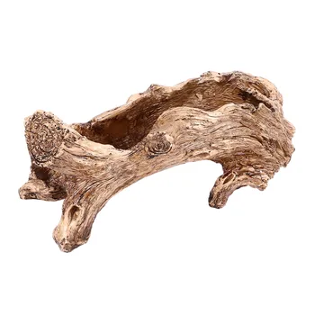 Plant Container Pot Artificial Driftwood Planter 1