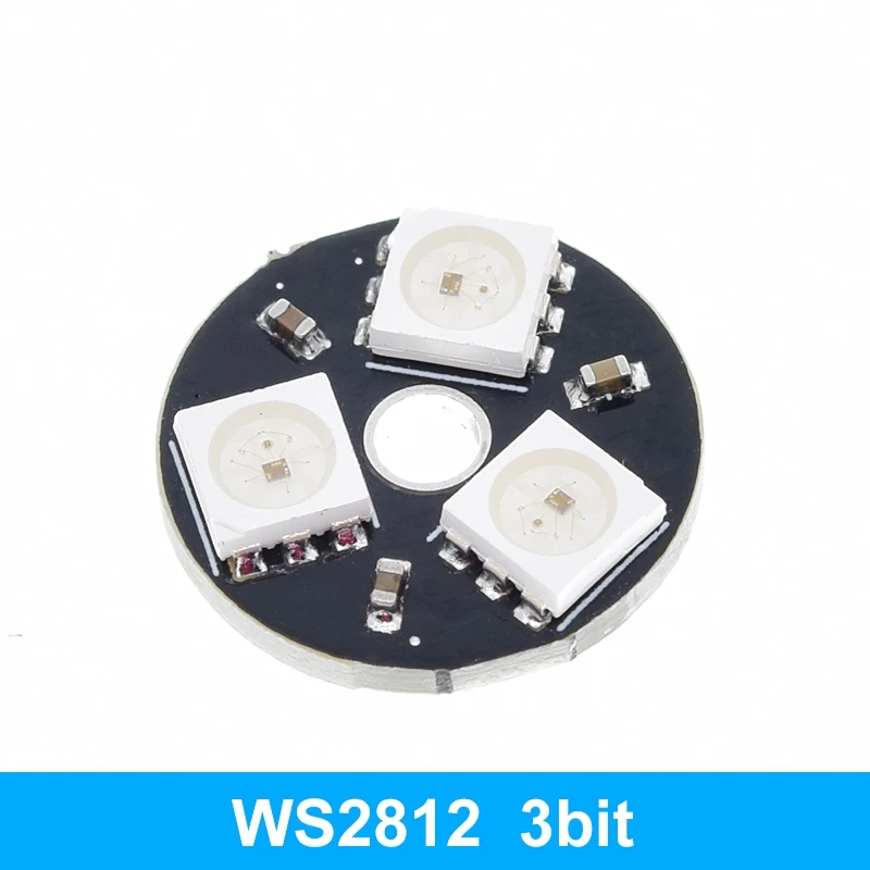 ตัวเลือกสินค้า 4 8 12 16 ช่อง WS2812 WS2812B WS 2811 5050 RGB LED โคมไฟโมดูล 5V 1Bit 4Bit 8Bit 12Bit 16Bit 24Bit Rainbow LED สําหรับ DIY