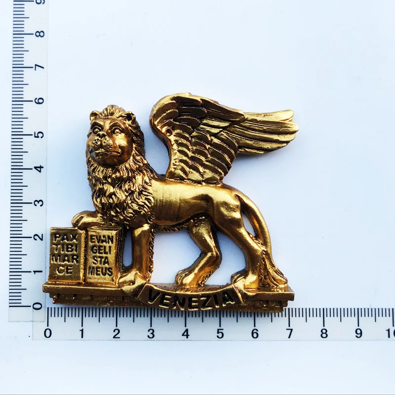 

Venice flying lion statue Fridge Magnets Travel 3D Memorial Magnetic Refrigerator