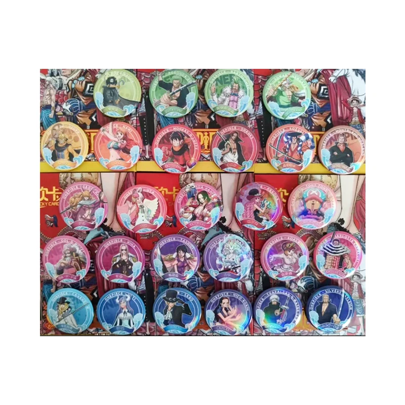 Anime One Piece Luffy Nami Nico Robin Yamato Boa Zoro Sanji Hancock Collectible Cards Christmas Birthday Gift Children's Toys 3